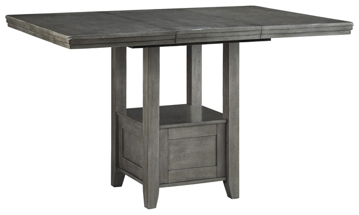 ASHLEY FURNITURE PKG010488 Counter Height Dining Table and 4 Barstools