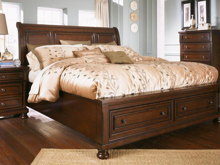 ASHLEY FURNITURE B697B17 Porter California King Sleigh Bed