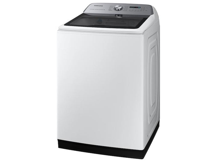 SAMSUNG WA51A5505AW 5.1 cu. ft. Smart Top Load Washer with ActiveWave TM Agitator and Super Speed Wash in White