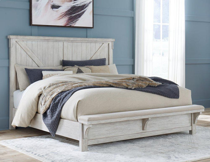 ASHLEY FURNITURE PKG006742 California King Panel Bed With Dresser