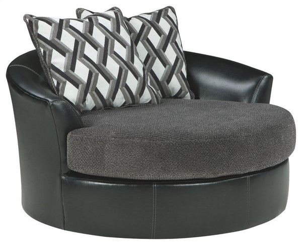 ASHLEY FURNITURE 3222221 Kumasi Oversized Swivel Accent Chair