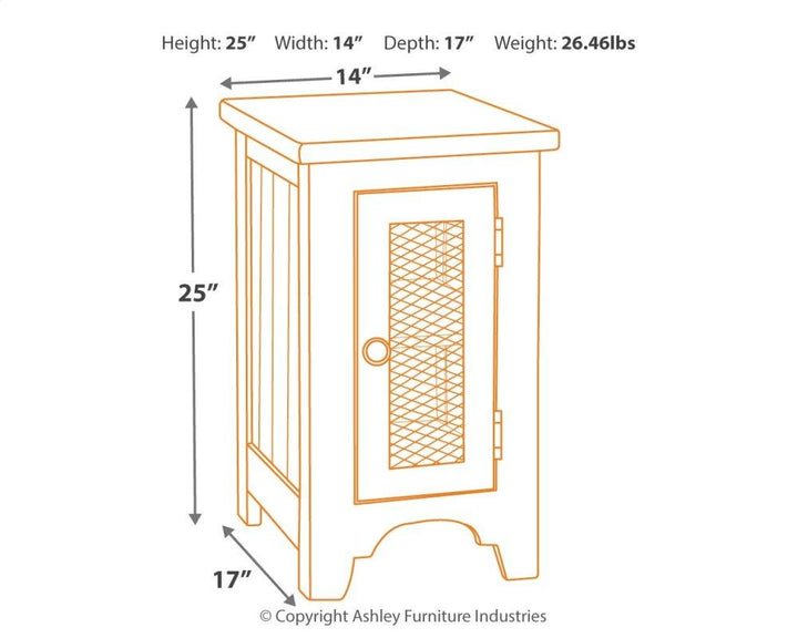 ASHLEY FURNITURE PKG008453 2 End Tables