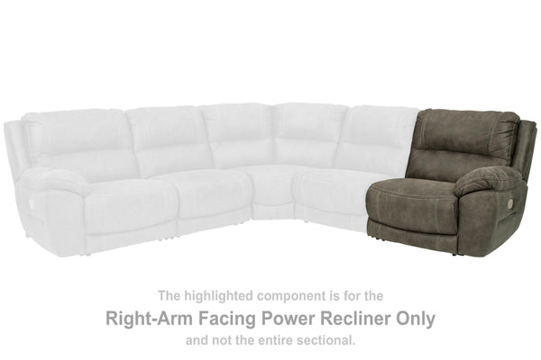 ASHLEY FURNITURE 5140362 Cranedall Right-arm Facing Power Recliner