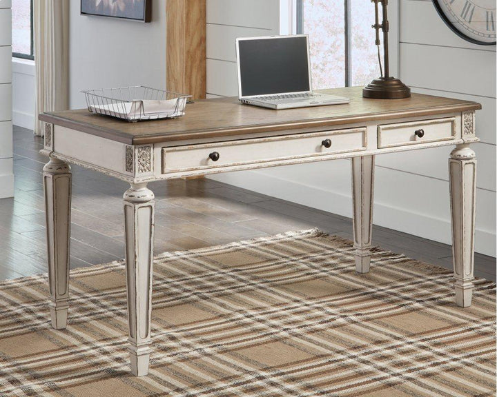 ASHLEY FURNITURE PKG008049 Home Office 2 Desks