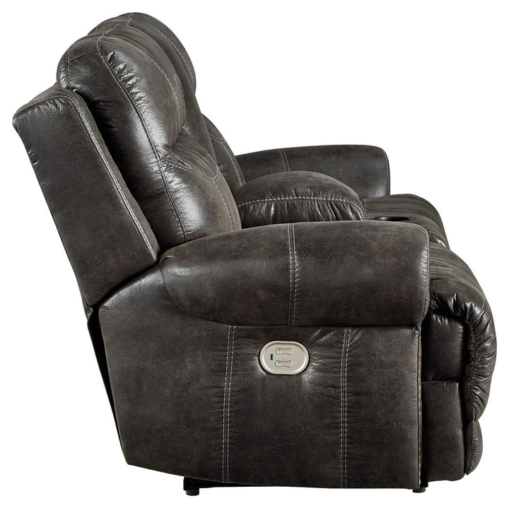 ASHLEY FURNITURE 6500518 Grearview Power Reclining Loveseat With Console