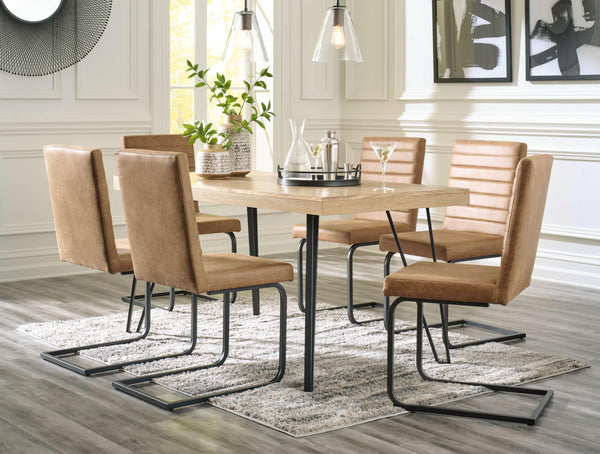ASHLEY FURNITURE PKG013266 Dining Table and 6 Chairs