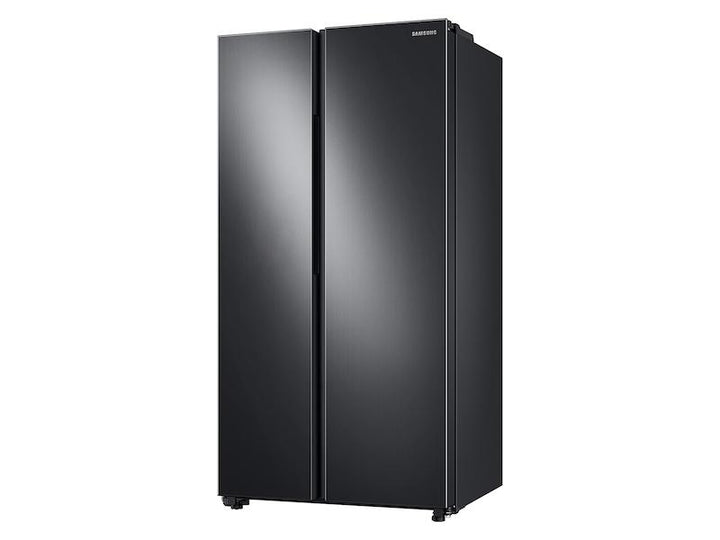 SAMSUNG RS23A500ASG 23 cu. ft. Smart Counter Depth Side-by-Side Refrigerator in Black Stainless Steel