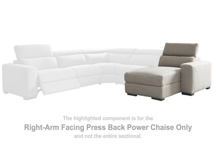ASHLEY FURNITURE 7700597 Mabton Right-arm Facing Power Reclining Back Chaise