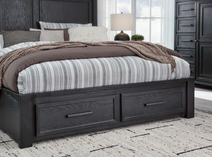 ASHLEY FURNITURE B989B5 Foyland California King Panel Storage Bed