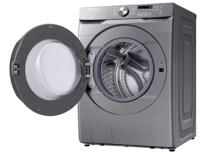 SAMSUNG WF45T6000AP 4.5 cu. ft. Front Load Washer with Vibration Reduction Technology+ in Platinum