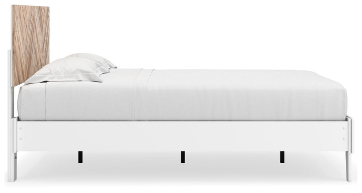 ASHLEY FURNITURE EB1221B5 Piperton Queen Panel Platform Bed