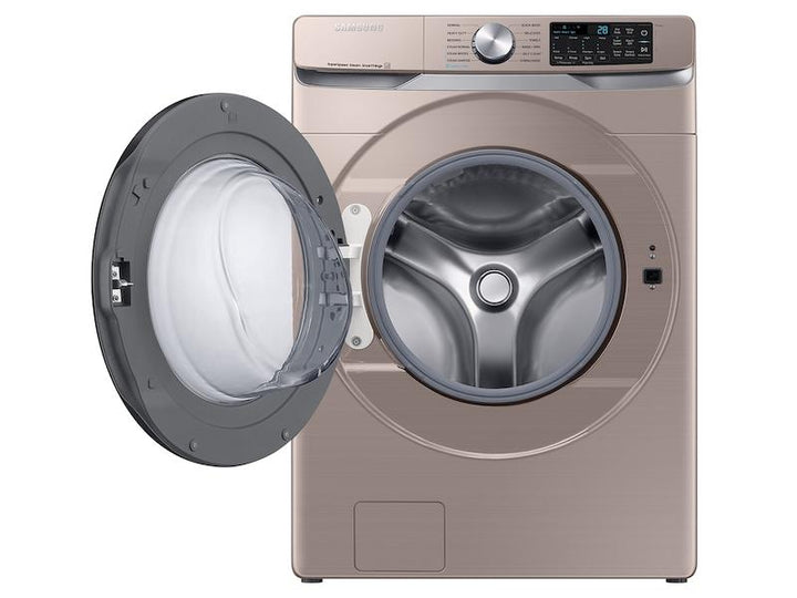 SAMSUNG WF45B6300AC 4.5 cu. ft. Large Capacity Smart Front Load Washer with Super Speed Wash - Champagne