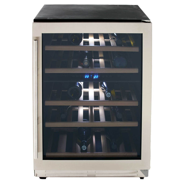 AVANTI WCF43S3SD 43 Bottle DESIGNER Series Dual-Zone Wine Cooler