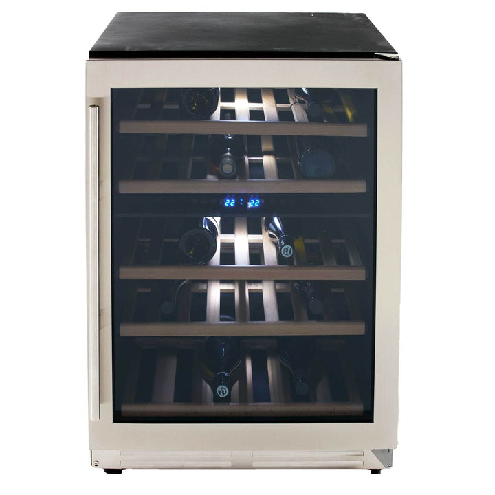 AVANTI WCF43S3SD 43 Bottle DESIGNER Series Dual-Zone Wine Cooler