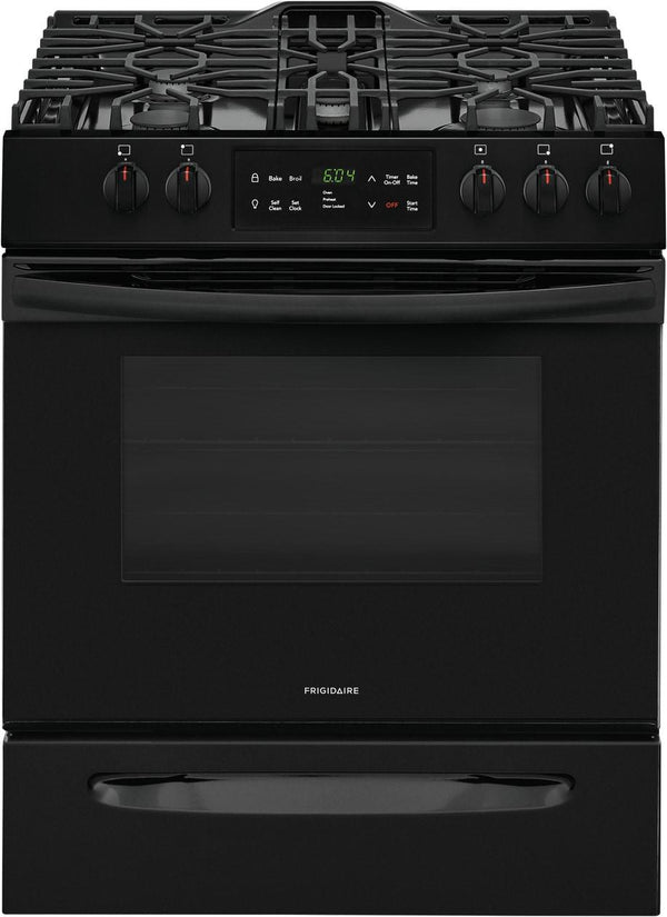 FRIGIDAIRE FFGH3054UB 30" Front Control Freestanding Gas Range