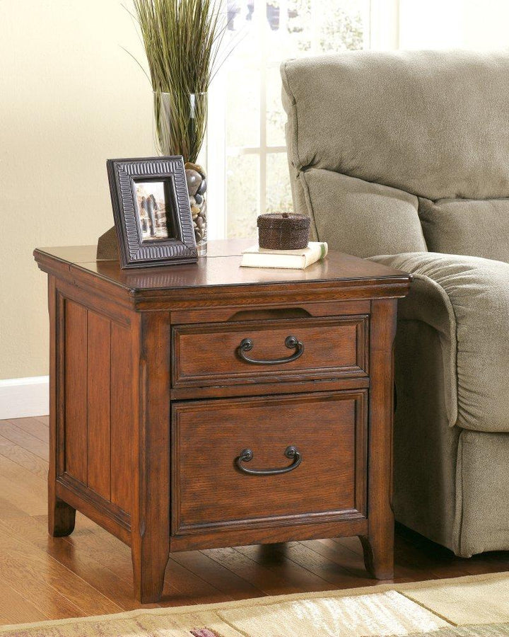 ASHLEY FURNITURE PKG008530 2 End Tables