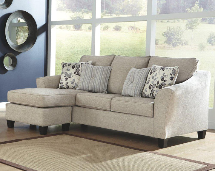 ASHLEY FURNITURE PKG001423 Sofa Chaise, Chair, and Ottoman