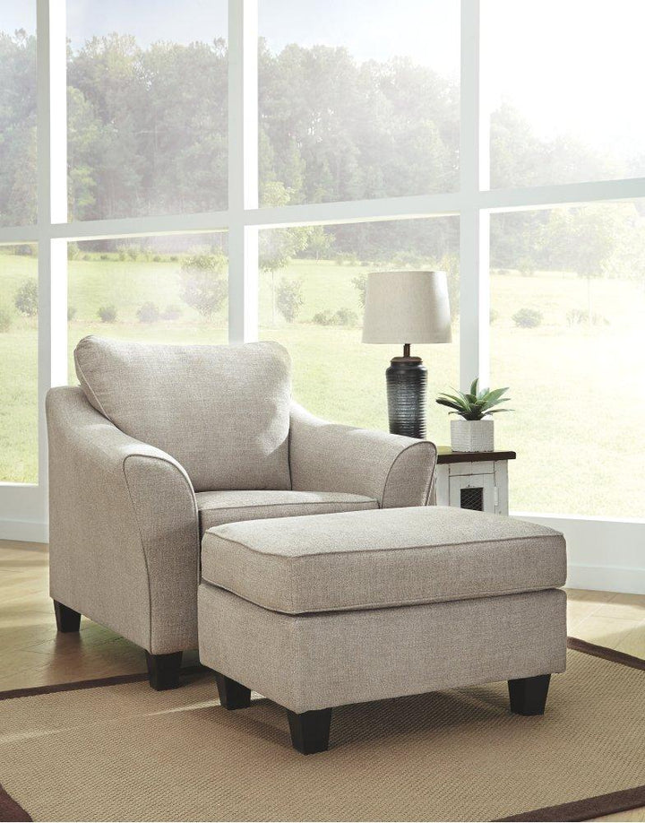 ASHLEY FURNITURE 49701U1 Abney Chair and Ottoman