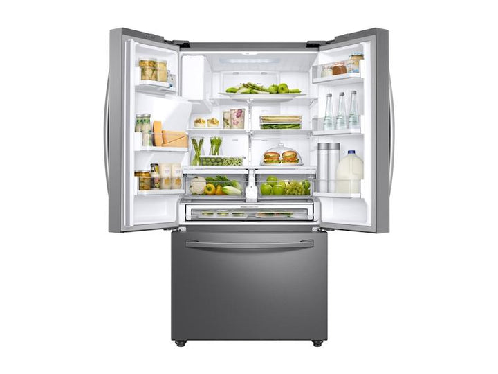 SAMSUNG RF28R6201SR 28 cu. ft. 3-Door French Door, Full Depth Refrigerator with CoolSelect Pantry TM in Stainless Steel