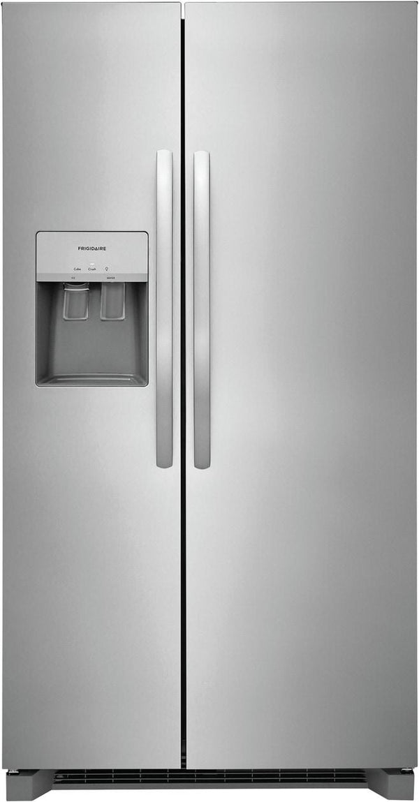 FRIGIDAIRE FRSS2623AS 25.6 Cu. Ft. 36" Standard Depth Side by Side Refrigerator