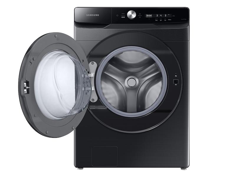 SAMSUNG WF50A8600AV 5.0 cu. ft. Extra-Large Capacity Smart Dial Front Load Washer with MultiControl TM in Brushed Black