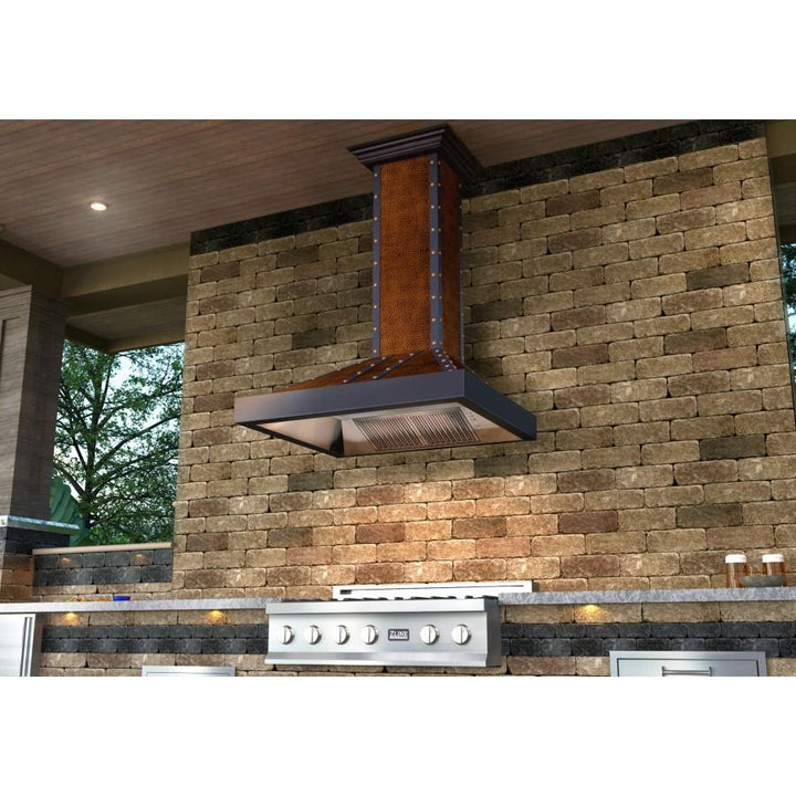 ZLINE KITCHEN AND BATH 655HBBBB30 ZLINE Designer Series Wall Mount Range Hood Size: 30 inch