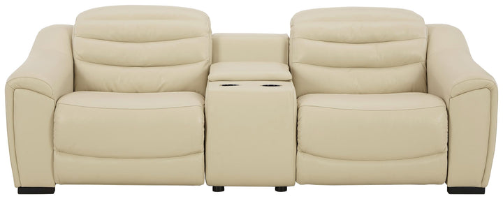 ASHLEY FURNITURE U63405S2 Center Line 3-piece Power Reclining Loveseat With Console