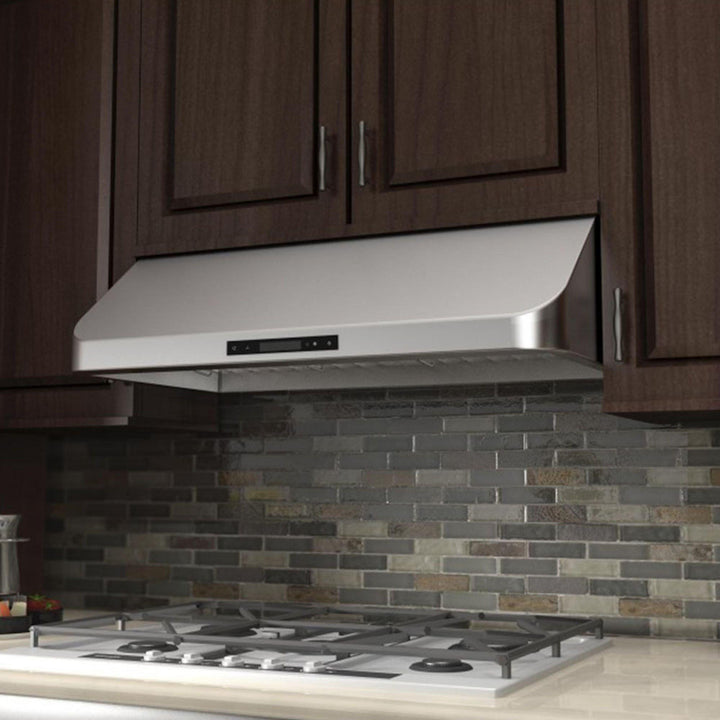 ZLINE KITCHEN AND BATH 61930 ZLINE Ducted Under Cabinet Range Hood in Stainless Steel Size: 30 Inch