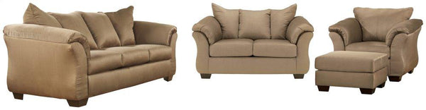 ASHLEY FURNITURE PKG001655 Sofa, Loveseat, Chair and Ottoman