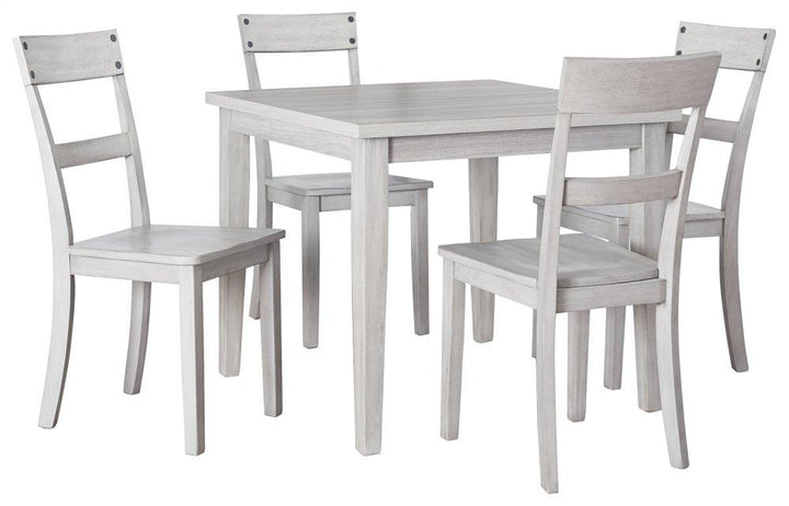 ASHLEY FURNITURE PKG008930 Dining Table and 4 Chairs