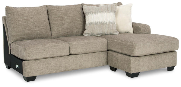 ASHLEY FURNITURE 1530503 Creswell Right-arm Facing Sofa Chaise