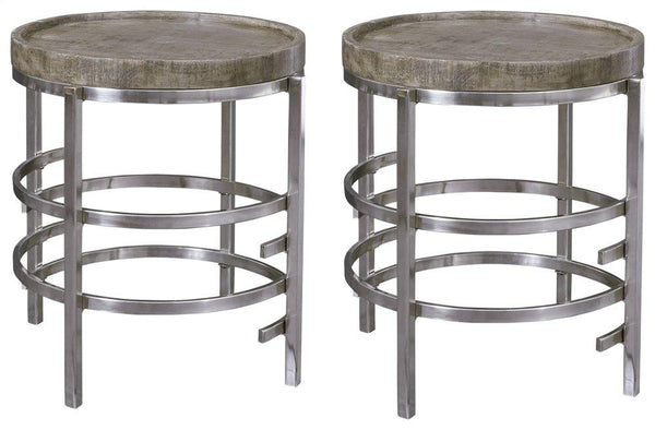 ASHLEY FURNITURE PKG008462 2 End Tables