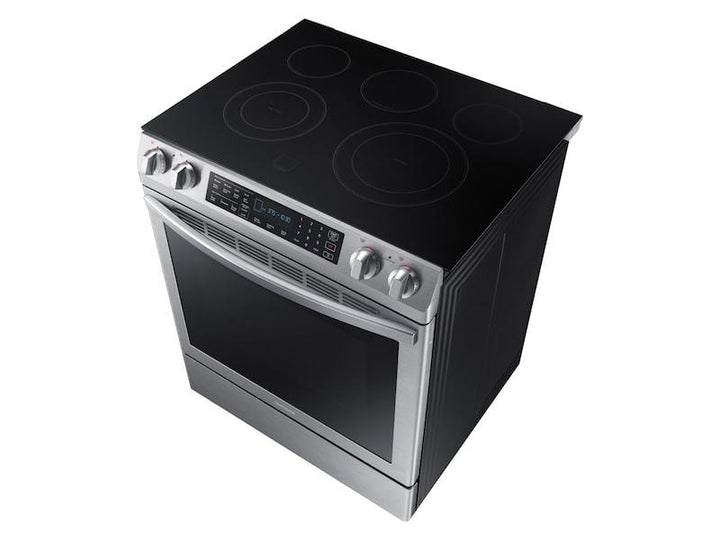 SAMSUNG NE58R9431SS 5.8 cu. ft. Slide-In Electric Range in Stainless Steel