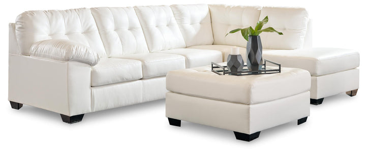 ASHLEY FURNITURE PKG013152 2-piece Sectional With Ottoman