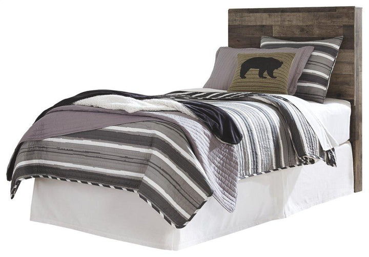 ASHLEY FURNITURE PKG003305 Twin Panel Headboard With Mirrored Dresser