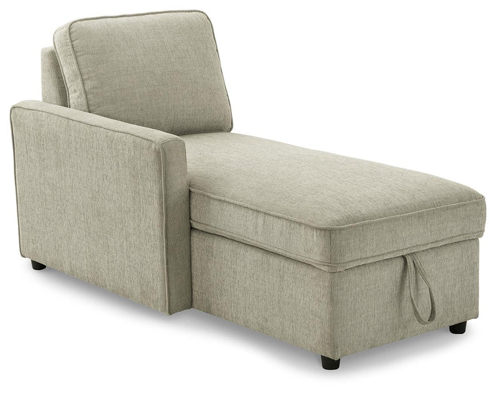 ASHLEY FURNITURE 2650416 Kerle Left-arm Facing Corner Chaise With Storage