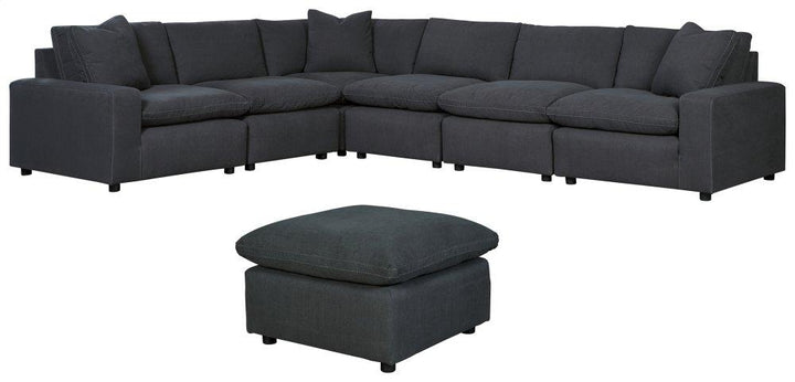 ASHLEY FURNITURE PKG001104 6-piece Sectional With Ottoman