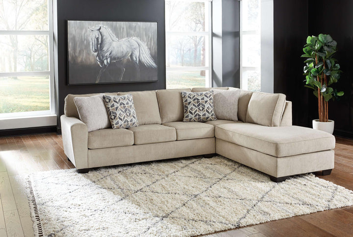 ASHLEY FURNITURE PKG011013 2-piece Sectional With Ottoman