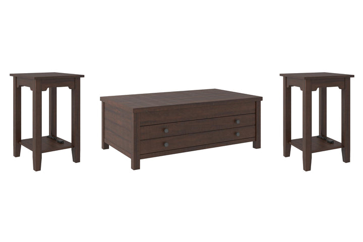 ASHLEY FURNITURE PKG007136 Coffee Table With 2 End Tables