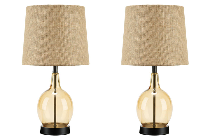 ASHLEY FURNITURE PKG010540 2-piece Table Lamp Set