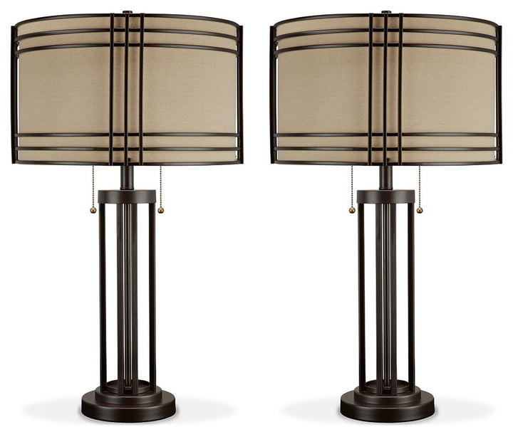 ASHLEY FURNITURE PKG010531 2-piece Table Lamp Set