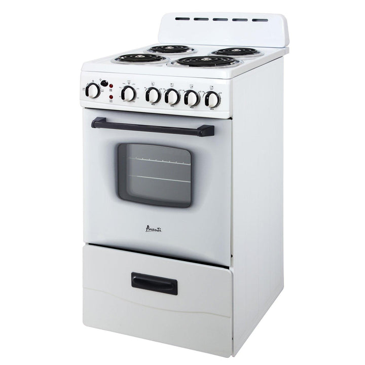 AVANTI ERU200P0W 20" Electric Range