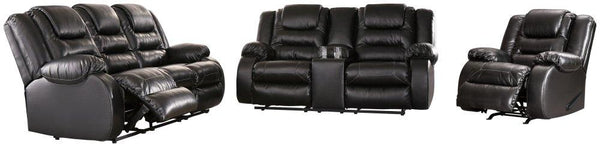 ASHLEY FURNITURE PKG001755 Sofa, Loveseat and Recliner