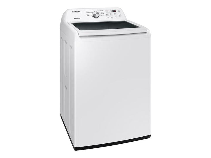 SAMSUNG WA44A3205AW 4.4 cu. ft. Top Load Washer with ActiveWave TM Agitator and Soft-Close Lid in White