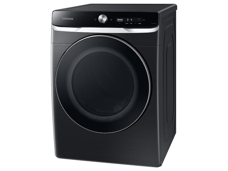 SAMSUNG DVG50A8800V 7.5 cu. ft. Smart Dial Gas Dryer with Super Speed Dry in Brushed Black