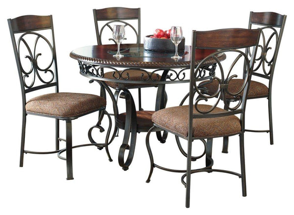 ASHLEY FURNITURE D329D1 Glambrey Dining Table With 4 Chairs