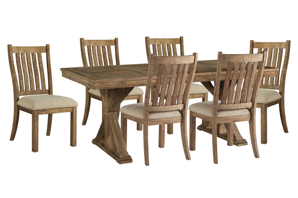 ASHLEY FURNITURE PKG002245 Dining Table and 6 Chairs