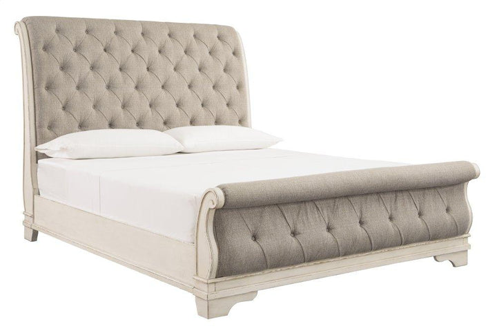 ASHLEY FURNITURE PKG006649 California King Sleigh Bed With Dresser