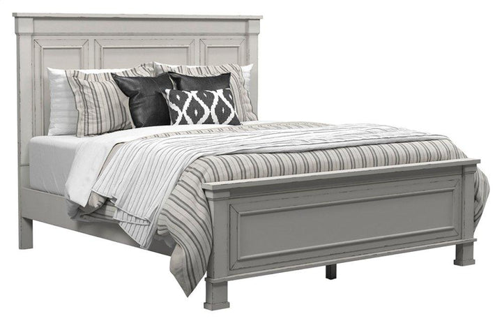 ASHLEY FURNITURE PKG000518 King Panel Bed With 2 Nightstands