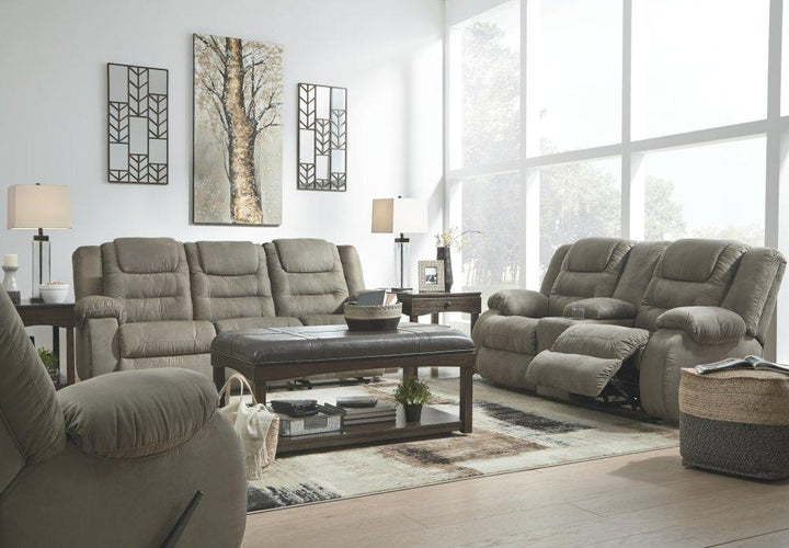 ASHLEY FURNITURE PKG000754 Sofa, Loveseat and Recliner